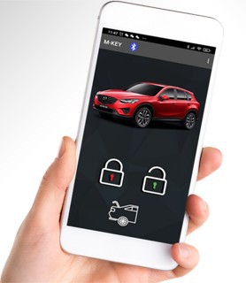 Mobile-Key from Cobra opens cars remotely. (Courtesy of Cobra)