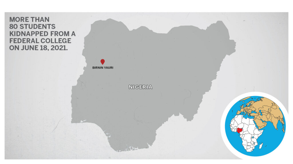 Map of Birnin Yauri Nigeria