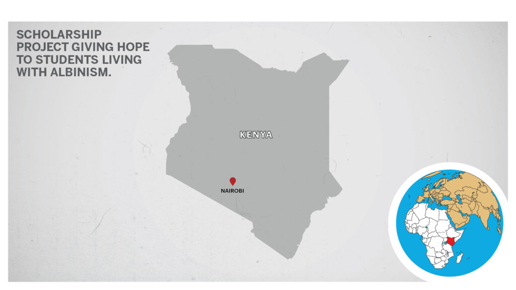 Map of Nairobi Kenya