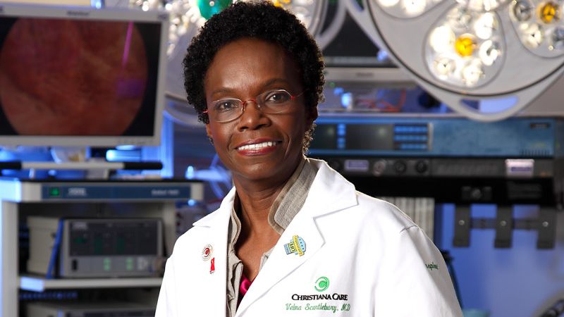 Dr. Velma Scantlebury, who earned her Doctor of Surgery in 1989, has performed over 2,000 transplants. (Courtesy of Velma Scantlebury)