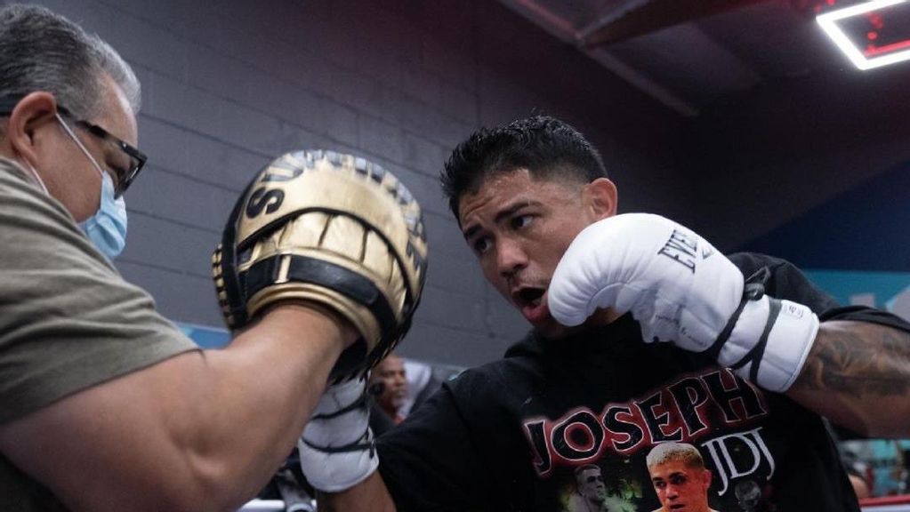 Joseph “JoJo” Diaz Jr. is moving up to the lightweight division for his July 9 match against Javier Fortuna. (Sye Williams)