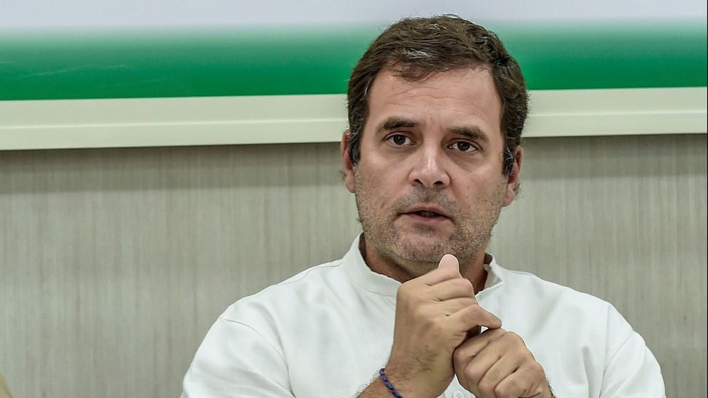Indian Youth Congress and National Students Union of India (NSUI) will protest on Monday against Twitter India over the temporary suspension of party leader Rahul Gandhi's Twitter account, sources said.  (Atul Loke/Getty Images)