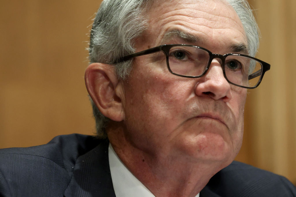 U.S. Fed Chair Jerome Powell acknowledges inflationary pressures in the nation's economy. (Win McNamee/Getty Images)