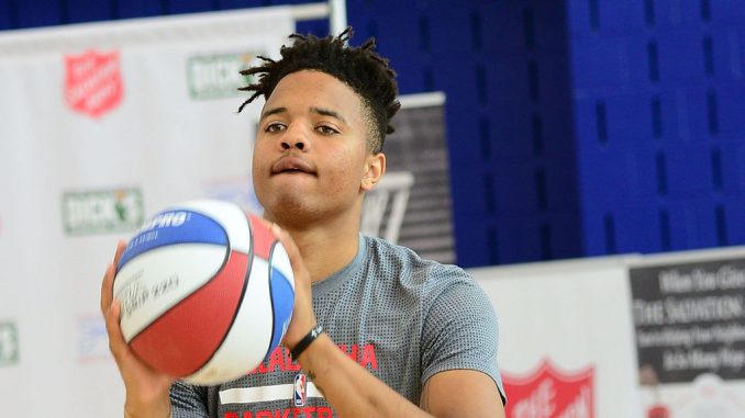 Markelle Fultz opens up about his shoulder injury as a rookie and two tumultuous years of misinformation by the media and fans. (Lisa Lake/Getty Images for PGD Global)