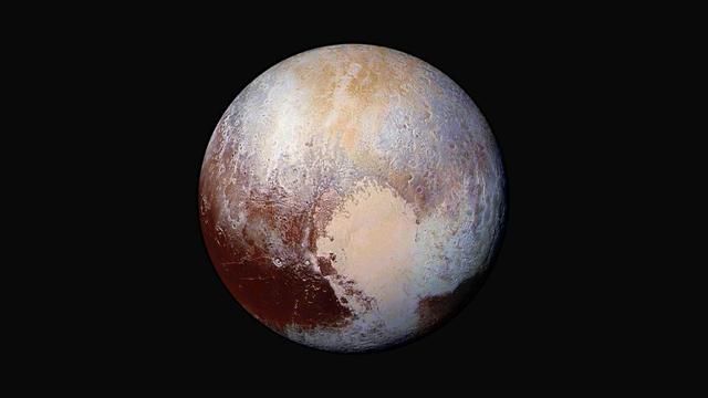 The IAU in 2006 withdrew recognition of Pluto as a planet based on the current definition that a planet must clear its own orbit, but now researchers are pushing back, saying that definition is based on astrology, not science. This enhanced color image of Pluto was produced by combining four images from New Horizons Long Range Reconnaissance Imager with color data from the spacecraft Ralph instrument. (JPL/NASA/Johns Hopkins University Applied Physics Laboratory/Southwest Research Institute)