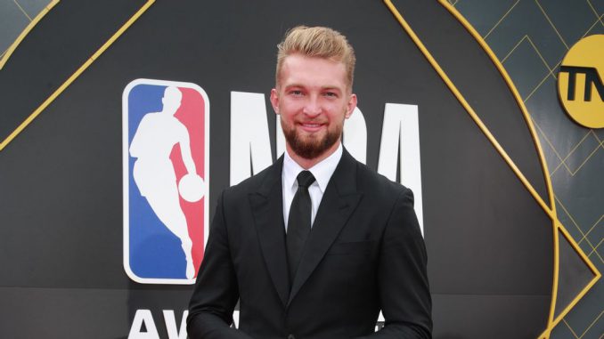 A suitor for Domantas Sabonis has to need what he provides — frontcourt passing and rim pressure via post-ups — while covering for what he doesn't.  (Rich Fury/Getty Images)