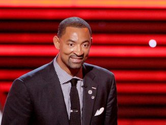 Michigan Wolverines coach Juwan Howard will be suspended for the remainder of Michigan’s regular season and was fined $40,000 after an altercation with Wisconsin Badgers coaches. (Kevin Winter/Getty Images)