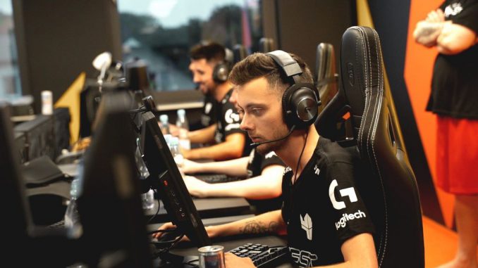 Valorant player Daniel Ponkt at a 2019 Poland bootcamp. (Courtesy of Finest)