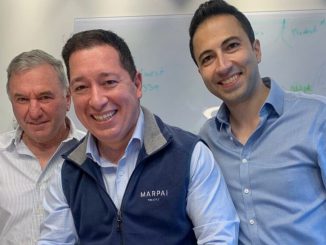 The Marpai cofounders, from left: Chairman Yaron Eitan, CEO Edmundo Gonzalez and Chief Science Adviser Eli David. (Courtesy of Marpai)