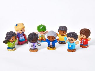 Leading toy manufacturer Fisher-Price has released a new inclusivity range featuring figurines with different ethnic backgrounds, physical disabilities, and skin conditions. (SWNS)