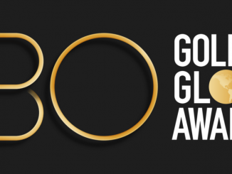 Image of the 80th Annual Golden Globes Awards logo. It will be hosted by George Lopez and her daughter Mayan on January 10, 2023, at the Beverly Hilton in Beverly Hills, California. GOLDEN GLOBES/LATINHEAT