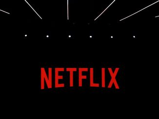 Netflix logo being shown during a keynote about the future of entertainment on the second day of the Mobile World Congress 2023 on February 28, 2023, in Barcelona, Spain. The company will have Saturday morning cartoons and a Stranger Things spinoff. JOAN CROS/BENZINGA