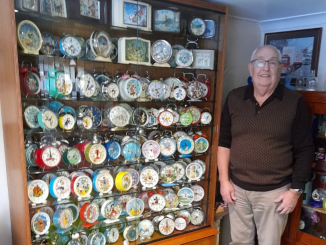strongFrank Randell and his collection which is now being sold across several auctions - because none of his kids or grandchildren want to inherit it. HANSONS/SWNS/strong