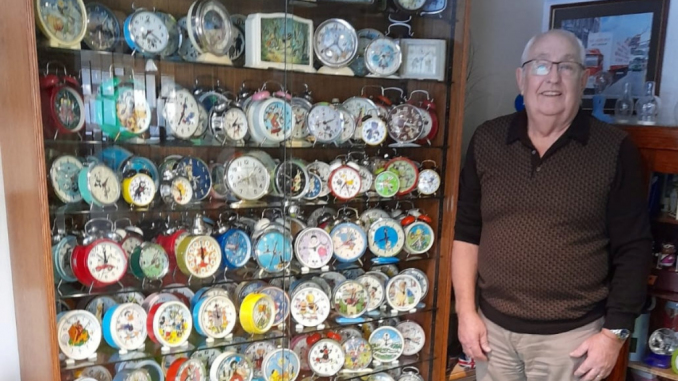 strongFrank Randell and his collection which is now being sold across several auctions - because none of his kids or grandchildren want to inherit it. HANSONS/SWNS/strong