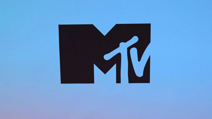 Sponsor logo's on the branding board on the red carpet ahead of the MTV EMAs 2021 on November 12, 2021 in Budapest, Hungary. After 36 year, MTV News is shutting down where its parent company, Paramount Global, made the tough decision that included laying off 25% of its work force, one of the driving factors affecting the news section. TRISTAN FEWINGS/GETTY IMAGES