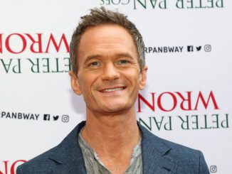 Neil Patrick Harris poses at the opening night of Peter Pan Goes Wrong on Broadway at The Ethel Barrymore Theatre on April 19, 2023 in New York City. BRUCE GLIKAS/BENZINGA