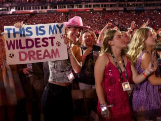 Guests attend night three of Taylor Swift | The Eras Tour at Nissan Stadium on May 07, 2023 in Nashville, Tennessee. JOHN SHEARER/ACCUWEATHER