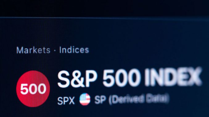 The logo of the American S&P 500 Index can be seen on the monitor of a computer in an office.The S&P 500 and other major market indexes were ending the week on a high note Friday as the second quarter and first half of 2023 drew to a close. Markets responded well to the latest news on inflation, as Friday's a href=https://www.Zenger News.com/economics/macro-economic-events/23/06/33077397/feds-preferred-inflation-measure-slows-in-may-but-traders-believe-july-rate-hike-core Personal Consumption Expenditure price index data for May/a showed that inflation rose 4.6% year-over-year, below economist estimates of 4.7%.PHOTO BY SILAS STEIN/GETTY IMAGES