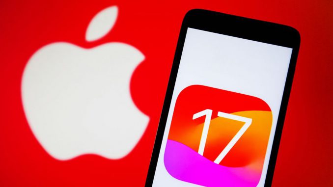 Apple has been testing the iOS 17 update for a few weeks with developer betas, and now it has rolled out the first public betas. (PAVLO GONCHAR/GETTY IMAGES)  