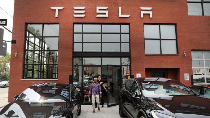 Tesla, Inc. (NASDAQ:a href=https://www.Zenger News.com/stock/TSLA#NASDAQTSLA/a) is reportedly facing an a href=https://www.Zenger News.com/news/23/10/35464674/tesla-not-immune-to-union-strikes-after-all-as-labor-group-in-europe-takes-actionadverse development in Sweden/a as workers at four major ports in the country are striking against the electric vehicle maker. SPENCER PLATT/GETTY IMAGES