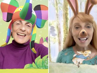 “Peter Rabbit” and “Elmer” are two of many stories Zoogers can record with augmented reality effects. ZOOG.