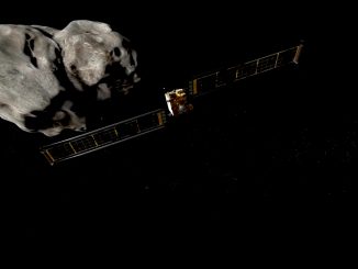 NASA's first planetary defense test mission, the Double Asteroid Redirection Test (DART), is set to launch Nov. 24. (NASA/Zenger)