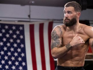 IBF 168-pound champ Caleb Plant fights WBA/WBC/WBO counterpart Canelo Alvarez of Mexico on Nov. 6, with the winner becoming the division's undisputed champion. (Esther Lin/Showtime)