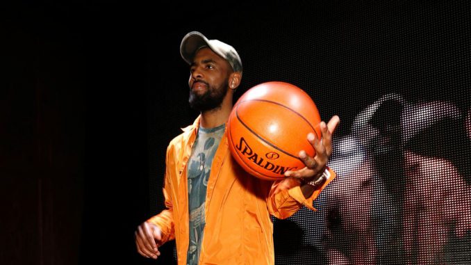 The Brooklyn Nets need reinforcements, so they're bringing Kyrie Irving back into the fold. (Tyler Kaufman/Getty Images for GQ)