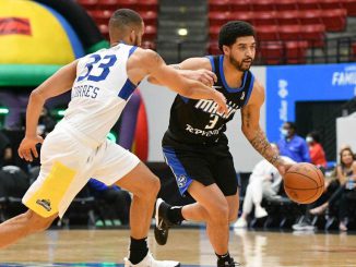 With 30 percent of league out on COVID protocols, G-leaguers have a much better chance of being called up. Pictured, G League teams Lakeland Magic vs Mexico City Capitanes in Lakeland, Florida, on Nov. 11, 2021. (Tom Hagerty/CC BY 2.0)