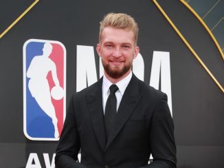 A suitor for Domantas Sabonis has to need what he provides — frontcourt passing and rim pressure via post-ups — while covering for what he doesn't.  (Rich Fury/Getty Images)