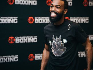 Gary Russell Jr. is all smiles ahead of a recent fight. (Amanda Westcott/Showtime) 