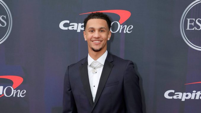 After some poor shooting nights and a fractured thumb that sidelined him for over a month, rookie Jalen Suggs is back and showcasing the two-way potential that got him picked in the top five to begin with. (Michael Loccisano/Getty Images)