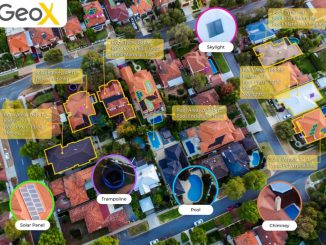 GeoX AI-assisted mapping provides granular details about properties for insurance, management and planning purposes. Photo courtesy of GeoX