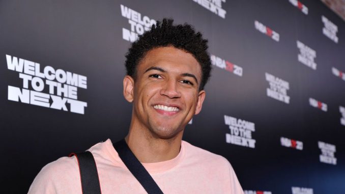 Matisse Thybulle has earned his keep as a defensive menace, but he's been a ghastly offensive player throughout his career.  (John Sciulli/Getty Images for NBA 2K20)