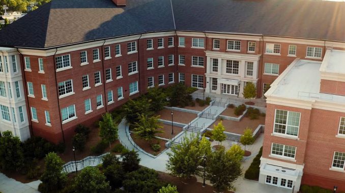 A building at the University of Georgia, in Athens, USA, where the study was done.(Zenger)