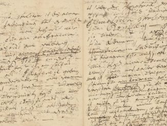 A handwritten letter by Ludwig van Beethoven in 1815 is expected to sell for $300,000.  (Steve Chatterley/Zenger)