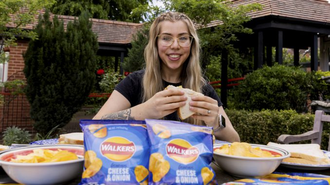 A woman who lived on a diet of cheese and onion CRISP SANDWICHES for 23 years has finally eaten a proper meal – after being hypnotised. (Leila Coker/Zenger)