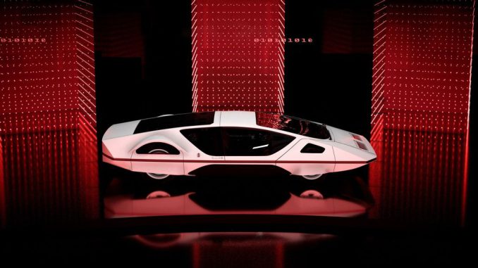 The 1970 concept car is a manifesto of Pininfarina’s vision: to design the future with beauty and innovation, said company chairman Paolo Pininfarina extolling the release of the company's NFT collection. (Pininfarina)