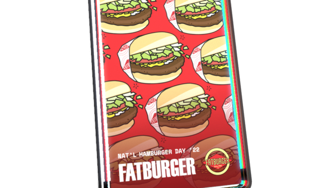 National Hamburger Day is Saturday, and Fatburger is enticing you to celebrate by giving away NFTs for its burgers.  (Courtesy Farburger)