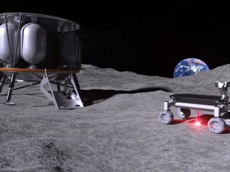 The MOONRISE technology shall be used on the Moon, where it will melt lunar dust with a laser. (LZH/Zenger).