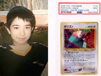 A schoolboy's Pokémon cards which he collected through playground 'swapsies' in the 1990s are now worth thousands of pounds. (Steve Chatterley, SWNS/Zenger)