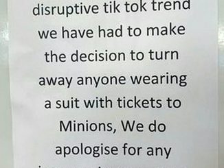 A furious mom has condemned her local cinema after it banned her son from seeing the new 'minions' film - because his friend was in a shirt. (Steve Chatterley, SWNS/Zenger)