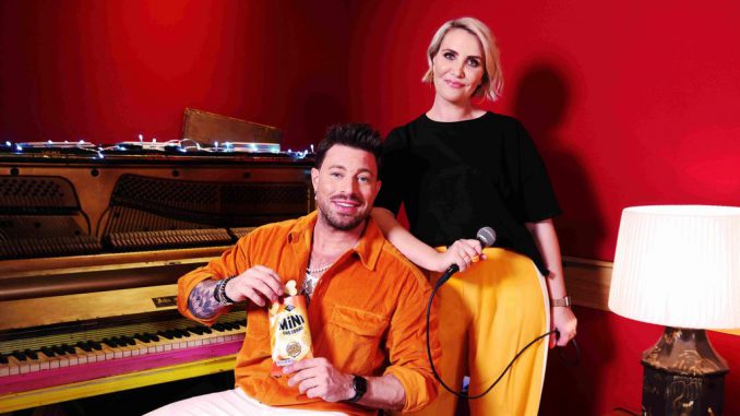 Duncan James from Blue and Claire Richards from Steps are coming together to form the ultimate wedding band in September and both feature on the top 40 wedding playlist songs list, according to research conducted by savory biscuit brand Mini Cheddars. Undated photograph. (Jon Mills,SWNS/Zenger)