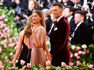 Gisele Bündchen and Tom Brady arrive to The 2019 Met Gala Notes on Fashion at Metropolitan Museum of Art on in May 6, 2019 in New York City in this file photo. The couple annouced their divoce this week. JAMES DEVANEY/GETTY IMAGES.