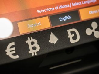 Cryptocurrency logos on an automated teller machine (ATM) inside a cryptocurrency exchange in Barcelona, Spain, on September 8, 2022. ANGEL GARCIA/BLOOMBERG VIA GETTY IMAGES