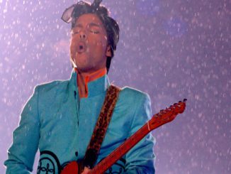 Prince performs in heavy rain at halftime Super Bowl XLI in Miami on Feb. 4, 2007. Many musicians are faced with that daunting reality when they perform live outdoor concerts, like at the Super Bowl, and the weather doesn't cooperate. TERRY SCHMITT/ACCUWEATHER
