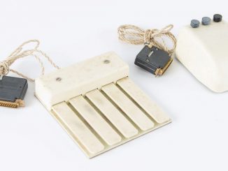 strongThe early mouse and coding keyset was created by computing legend Douglas Engelbart, a pioneer of the controller system. RR AUCTION/SWNS/strong