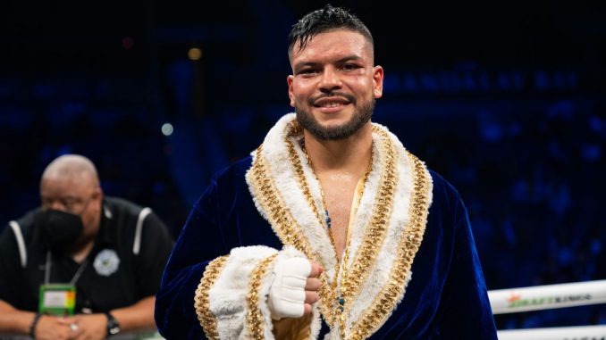 strongAbel Ramos has been chomping at the bit to get back in the ring since coming up short against Luke Santamaria in Las Vegas on Mar. 10, 2023. Abel Ramos ends his longest career layoff to face undefeated Cody Crowley as PPV opener for Benavidez-Plant. RYAN HAFEY/PREMIER BOXING CHAMPIONS/strong