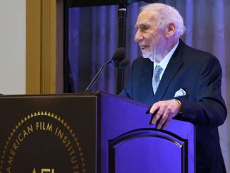 Mel Brooks speaks onstage at the 20th Annual AFI Awards at Four Seasons Hotel Los Angeles at Beverly Hills on January 03, 2020, in Los Angeles, California. The series mostly echoes Brooks’ signature comedic style without dwelling on current politics. MICHAEL KOVAC/JNS