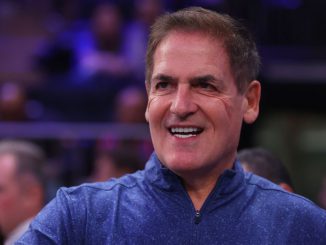 Dallas Mavericks owner Mark Cuban looks on prior to the start of the game between the New York Knicks and the Dallas Mavericks at Madison Square Garden on December 03, 2022, in New York City. Cuban is one of the investors of Illumix a start-up in the Silicon Valley MIKE STOBE/BENZINGA